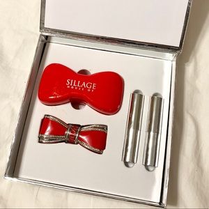 House of Sillage Red Bow Lipstick Case Holiday